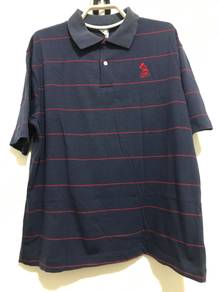 Vintage 80’s Disney Mickey Mouse Striped Polo Shir