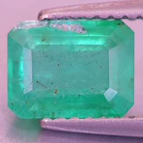 Batu permata zamrud colombia 1.27 ct