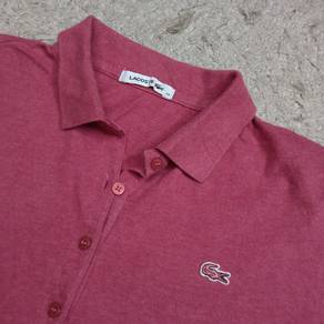 LACOSTE Red Polo T-Shirt