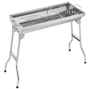 Bbq portable stainless steel baruBAKAR pemanggang
