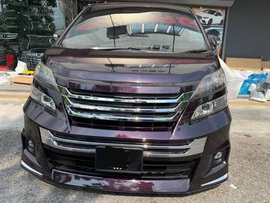 Vellfire 20 modelista aero tourer bumper bodykit