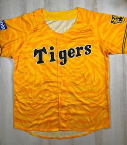 Hanshin Tigers Jersey Hanshin Tigers by Mizuno Mesh Baseball 