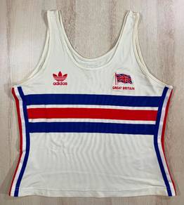 Adidas Trefoil GB Olympic Team Singlet Used