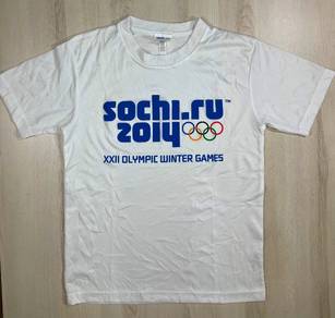 Sochi 2014 Olympic Tee Used