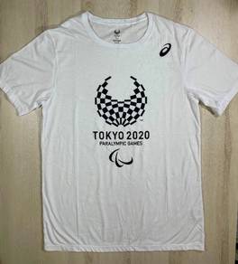 Asics Tokyo 2020 Paralympic White Tee Used