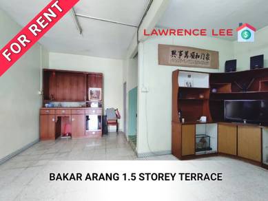 FULLY FURNISHED Bakar Arang 1.5 Storey Terrace for RENT