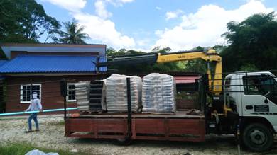 Lori kren crane 3 tan sewa bajet