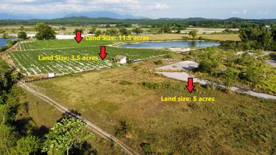 5 acres First Lot Industrial Land at Siputeh, Batu Gajah Perak