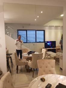 WALL MIRROR INSTALL cermin dinding tempah