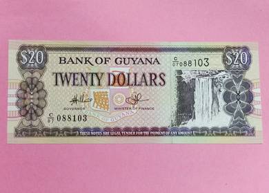 Guyana 20 Dollars (2018)