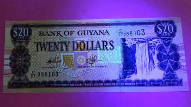 Guyana 20 Dollars (2018)