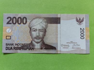 Indonesia 2000 rupiah 2011