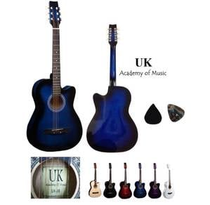New UK 38 inch acoustic guitar
