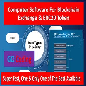 Computer Software For Blockchain Exchange & Asset