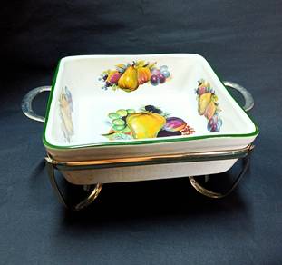 Ceramic dish (berlukisan buah-buahan) MAYELL
