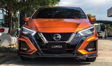 New Nissan almera lumga bodykit w paint body kit