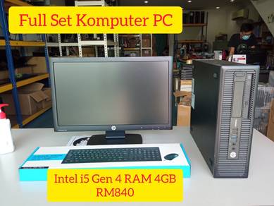 Komputer PC Harga Rakyat Marhaen (Complete Set)