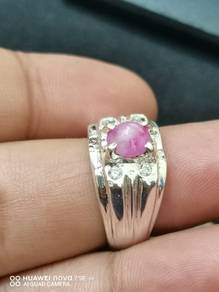 Cincin perak delima burma
