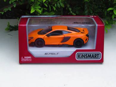 Kinsmart Diecast Car McLaren 675LT Orange
