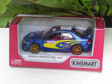 Kinsmart Diecast Car Subaru Impreza WRC Rallye # 7