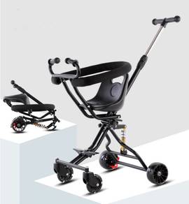 Foldable Magic Stroller with SUV suspension, Brake