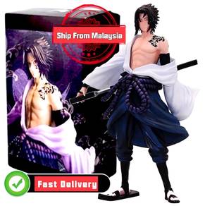 Naruto Anime Curse Uchiha Sasuke Manga Statue Pvc