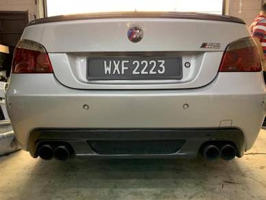 Bmw E60 M-Tech hamann carbon fiber diffuser