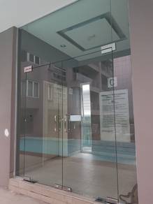 GLASS DOOR INSTALL l install pintu kaca