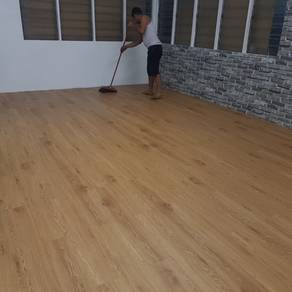 INSTALL ALNTAI VINYL FLOORING l corak kayu 3mm