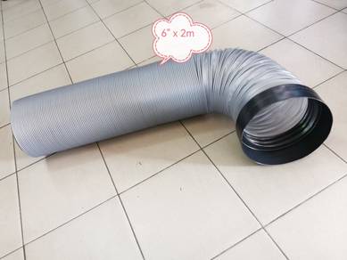 5.5" / 6" (2m) plastic ducting hose portable air