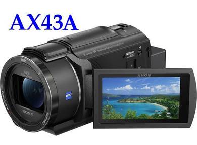 NEW Sony FDR-AX43A 4K Camcorder AX43 A Handycam