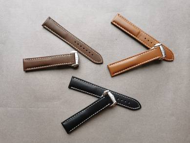 OMEGA Seamaster or Speedmaster Leather Watch Strap