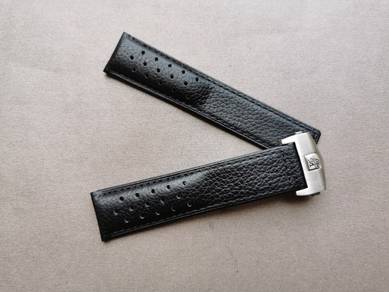 TAG HEUER 22mm Perforated Leather Watch Strap