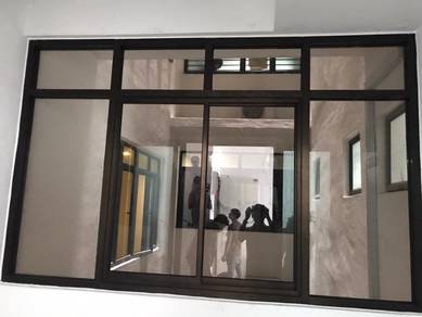 Tingkap Sliding bilik Penjabat Aluminium&Kace