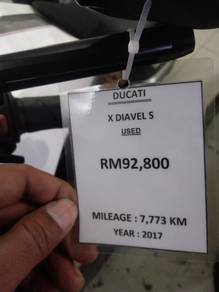 Diavel Well maintain and low milleage