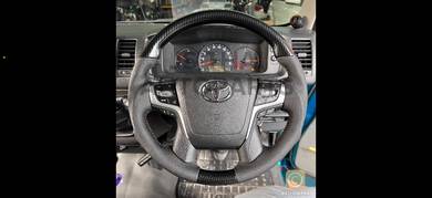 Toyota Hiace Vellfire Sport Carbon Steering Wheel