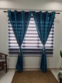 ZEBRA BLIND CURTAIN INSTALL l pasang langsir zebra