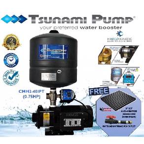 Tsunami Pump CMH2-40iPT Water Pump (0.75HP)