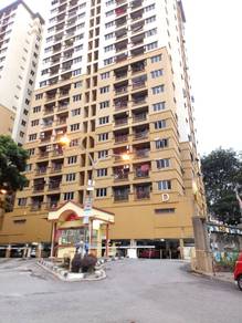 (NEAR MRT) Bilik Sewa Furnished Pelangi Damansara Apartment Block E
