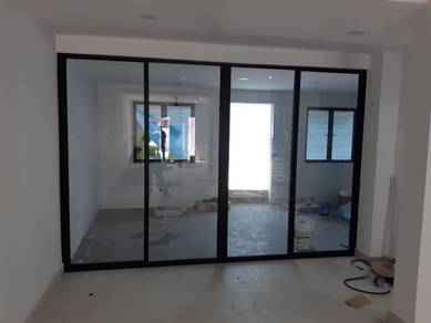 Pintu Sliding Ruang Tamu Aluminium&Kace