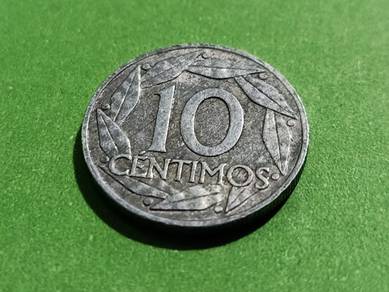 Spain 10 Centimos 1959 (aluminium) (kod : B2209)