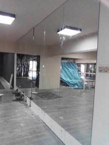 INSTALL WALL MIRROR CUSTOM l pasang cermin tempah