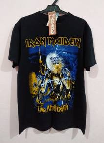 Tshirt IRON MAIDEN live after death MERDEKA SALE!