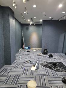 PASANG KARPET PEJABAT l office tile carpet install