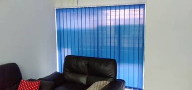 INSTALL VERTICAL BLIND l langsir pejabat korporat