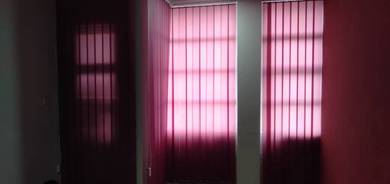 INSTALL VERTICAL BLIND l langsir pejabat korporat