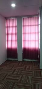 INSTALL VERTICAL BLIND l langsir pejabat korporat