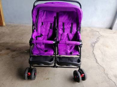 twin stroller mudah