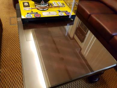 INSTALL GLASS TABLE l kaca alas meja 12mm
