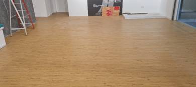 INSTALL VINYL PASANG LANTAI VINYL 3mm tebal